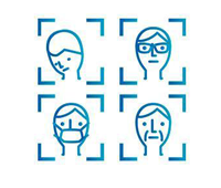 高度な顔認証技術